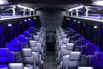 Nashville Charter Bus Interior