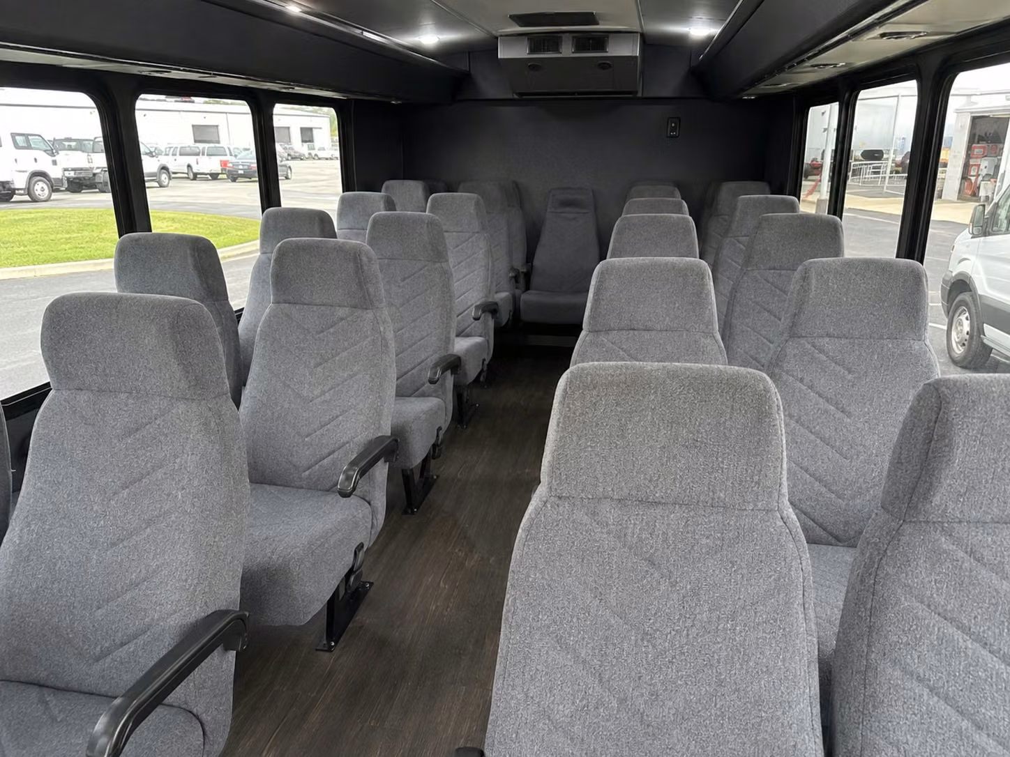 18 passenger minibus inside