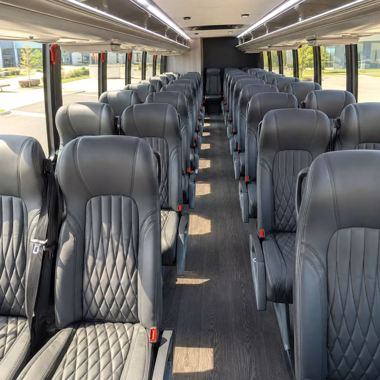 25 passenger minibus inside