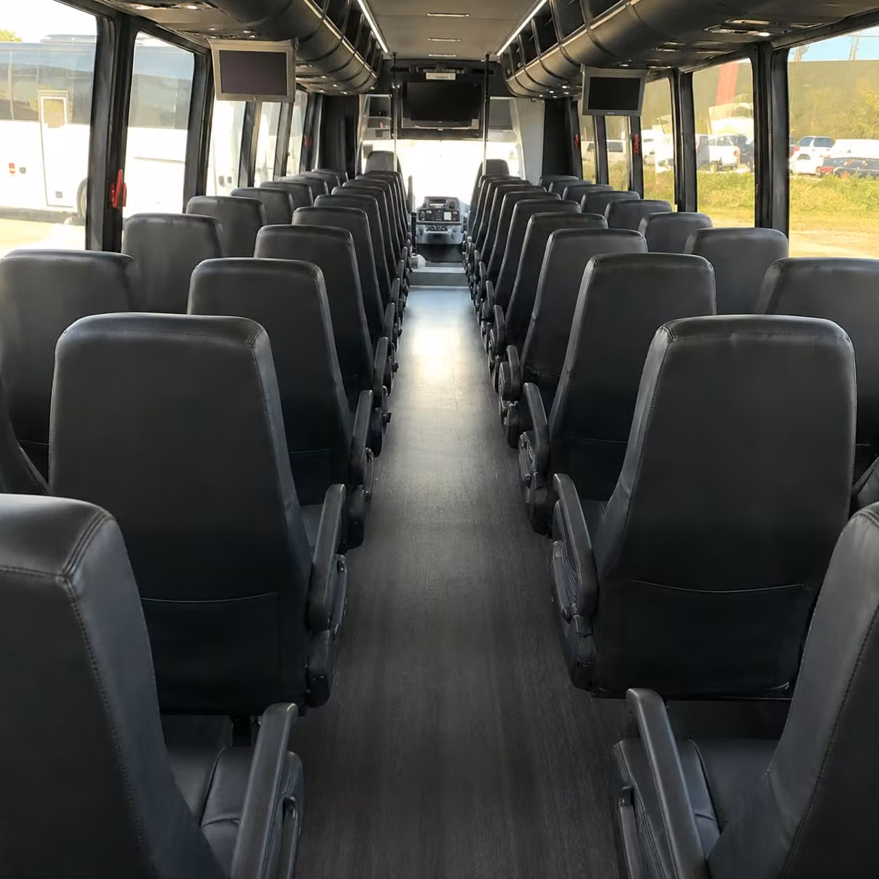 28 passenger minibus inside
