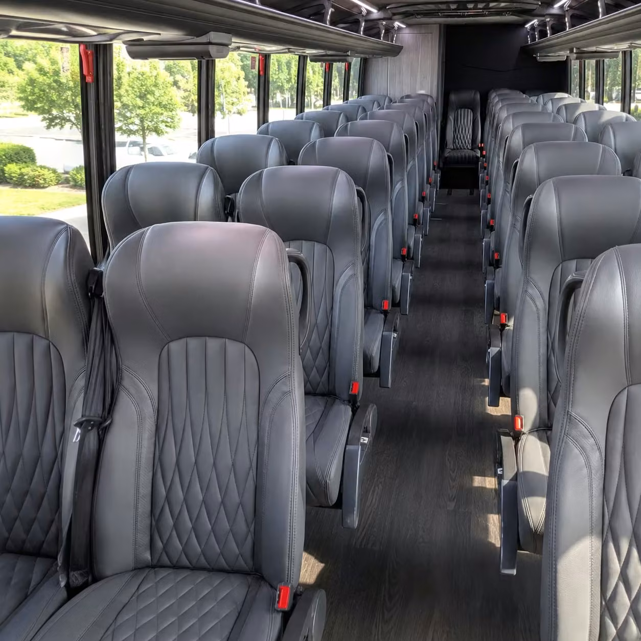 30 passenger minibus inside
