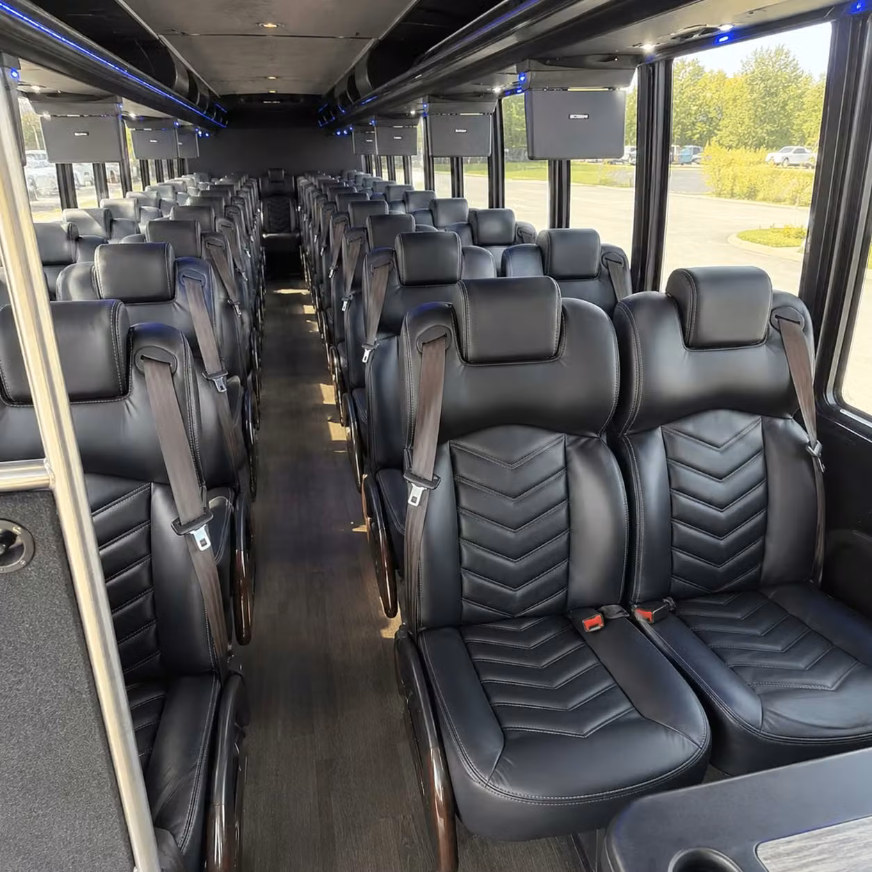 30 passenger minibus interior