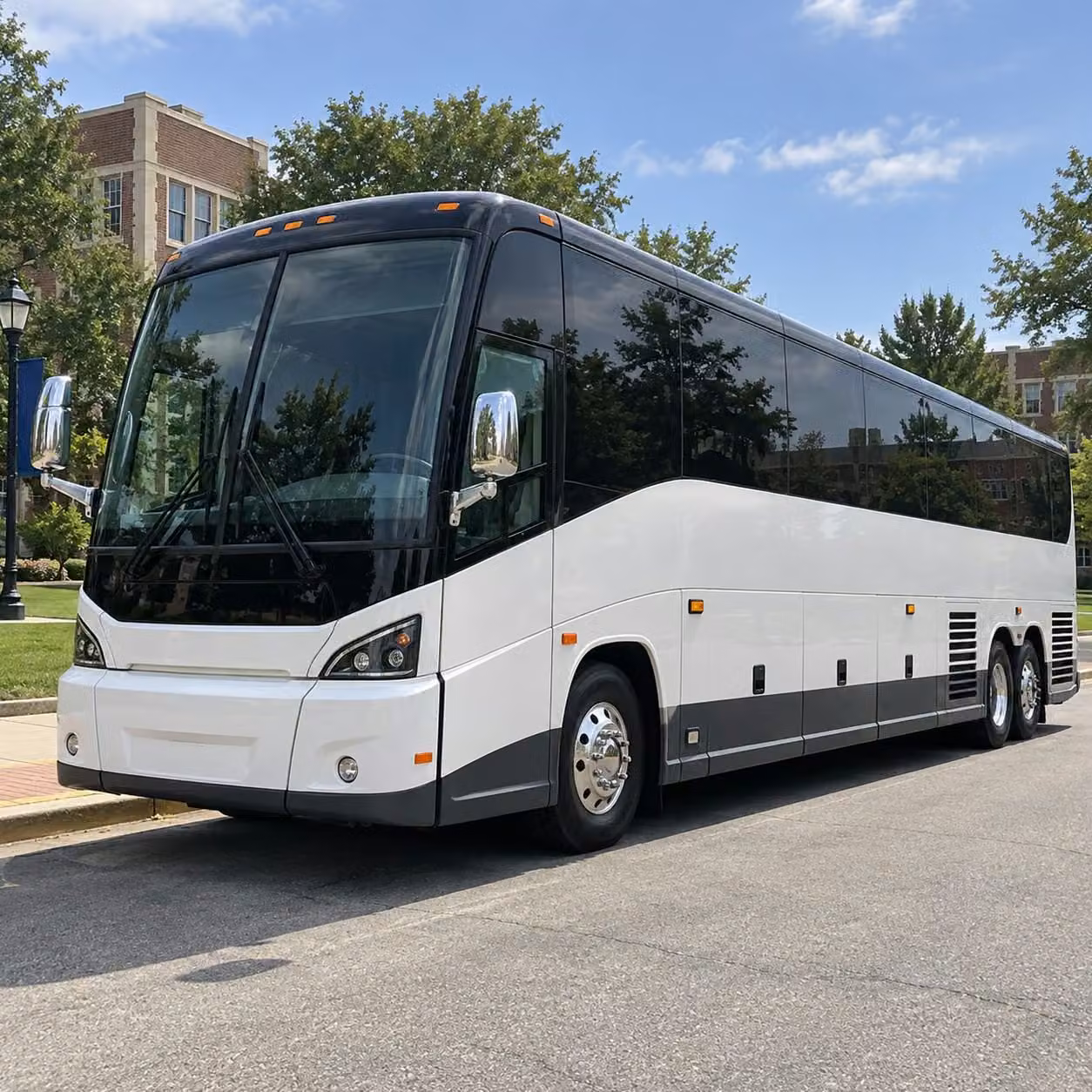 56 passenger charter bus