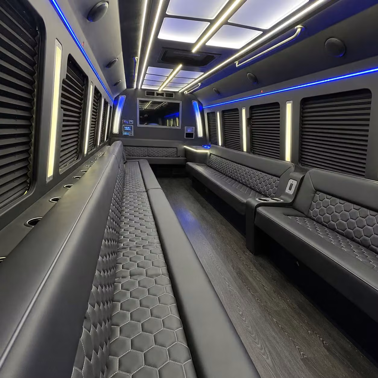 party bus interior