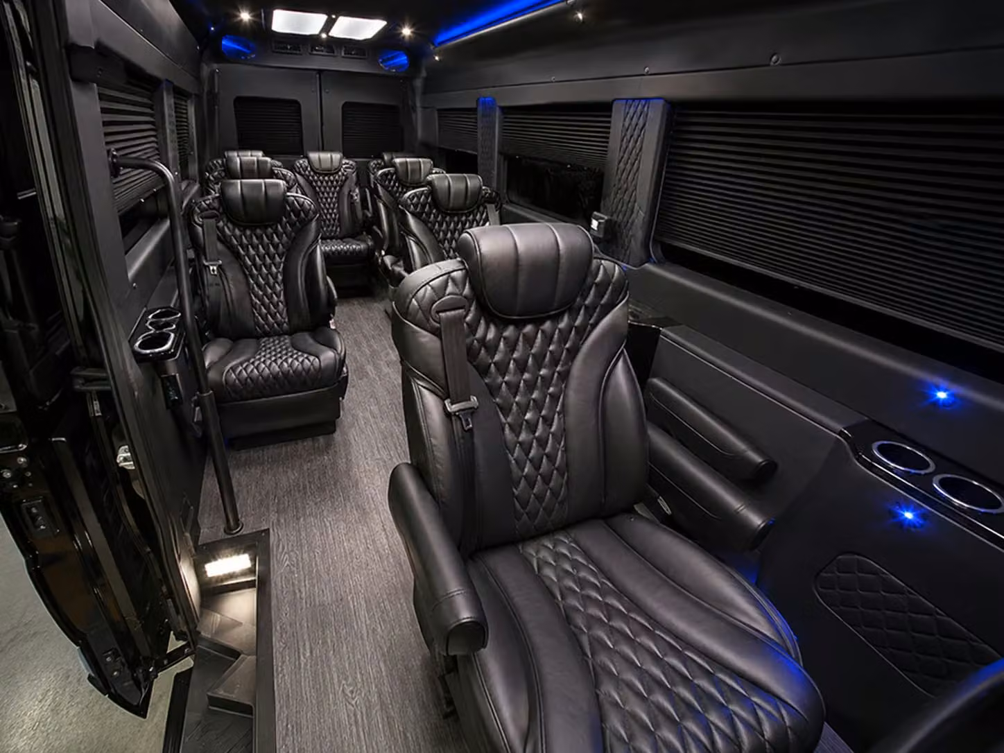 sprinter van with driver interior