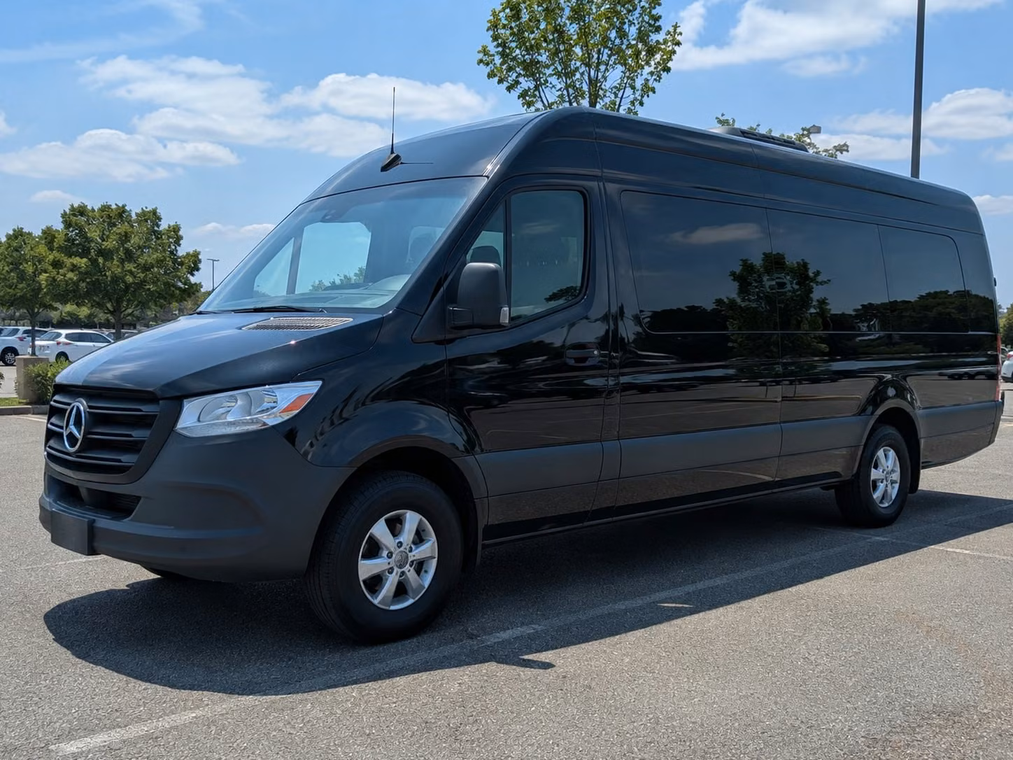 sprinter van with driver